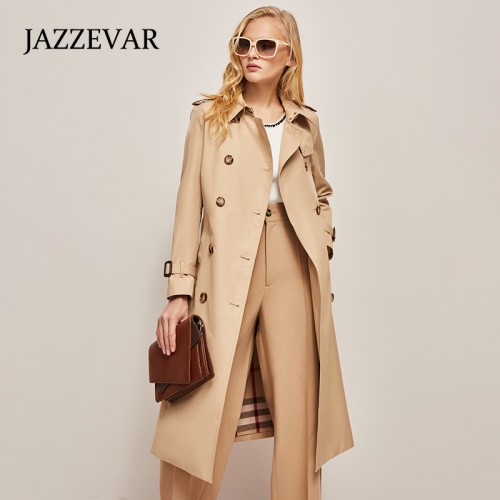 Double Breast Belted Trench Coat