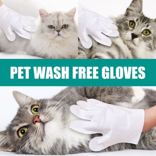 Yegbong Pet Wash Free Gloves 6pcs/box