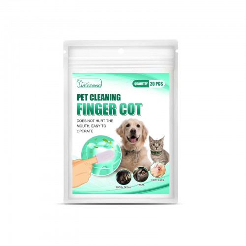 Yegbong Pet Cleaning Finger Cot 20pcs