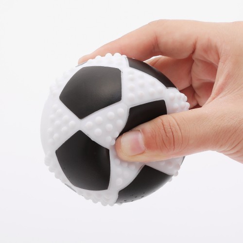 Interactive Football Dog Squeak Toys Durable Ball For Dogs, Promotes Exercise And Playfulness