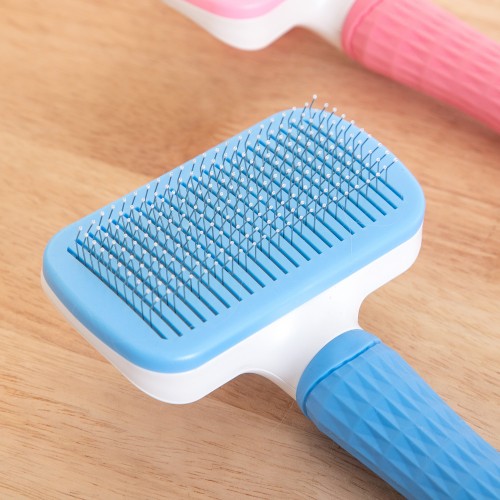 Pet Massage Comb, Pet Brush For Shedding And Grooming, One-click Removes Loose Undercoat Gently Tool For Dog And Cat Grooming Tool