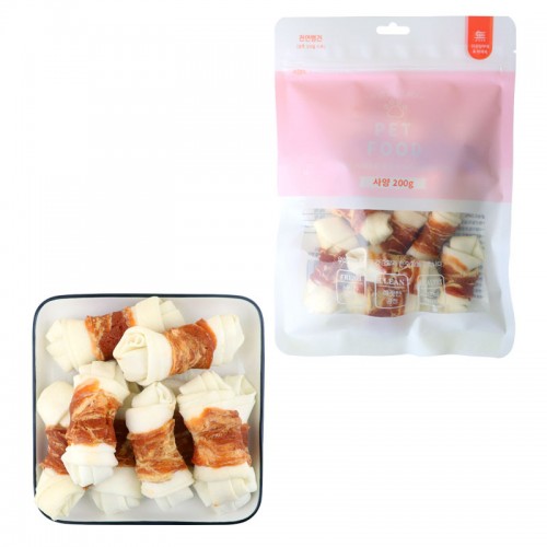 Chicken Wrapped Cowhide Dental Treats 200g