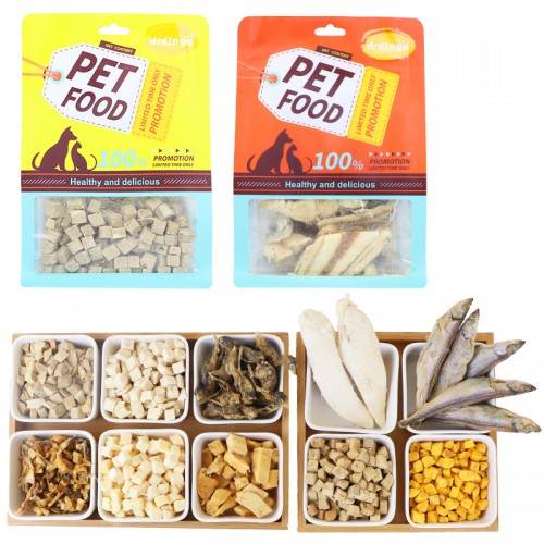 Pets Freeze Dried Chicken/Duck Dog Treats 200g