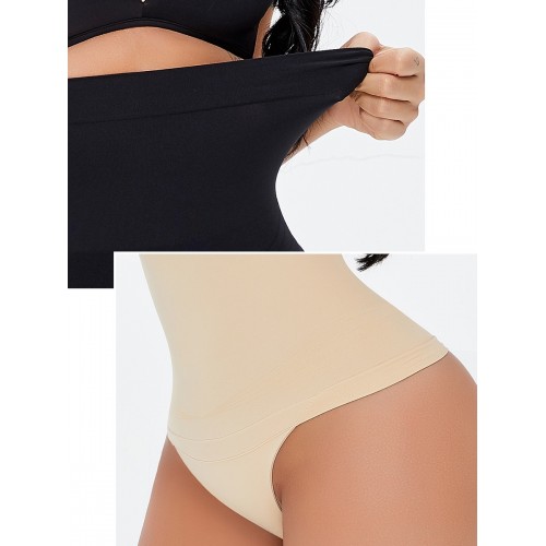 High Waisted Tummy Control Shapewear Thong