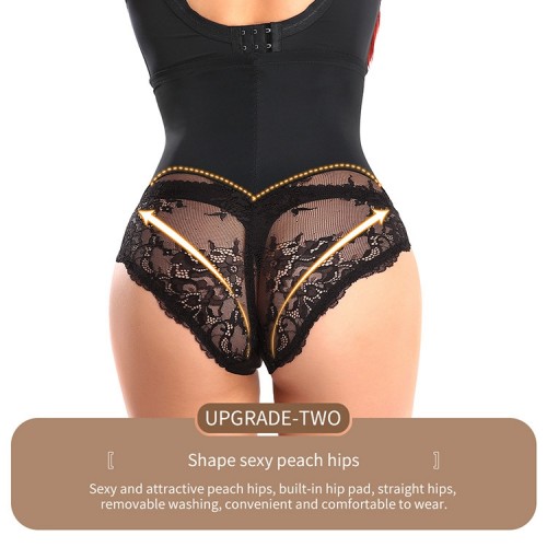 Lace Tummy Control High Waisted Shapewear Panty