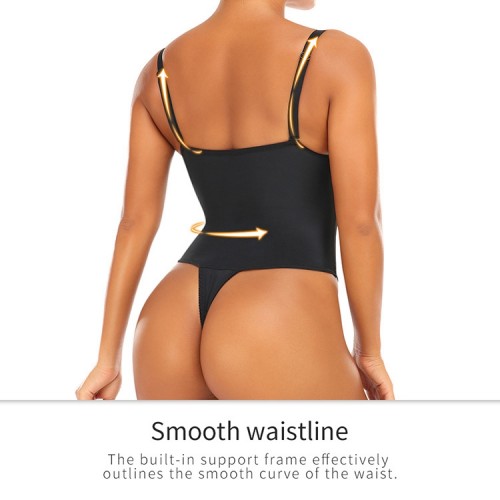 Lace Underwire Shapewear Thong