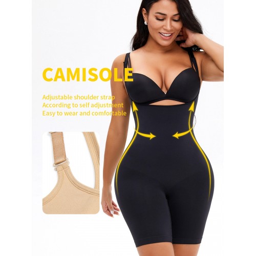 High Waisted Tummy Control Shapewear Bodysuit