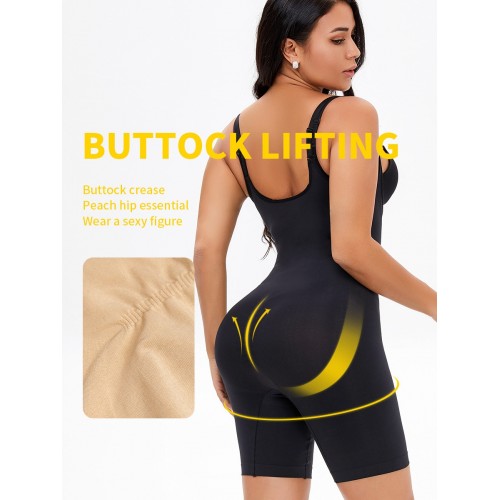 High Waisted Tummy Control Shapewear Bodysuit