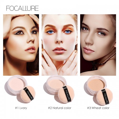 FOCALLURE Setting Powder Translucent 7g