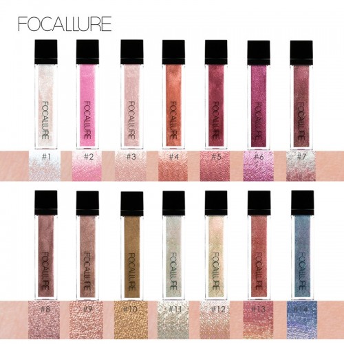 FOCALLURE Glitter & Glow Liquid Eyeshadow