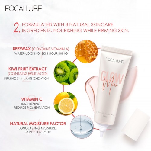 FOCALLURE Glowmax Hydrating Primer 25g