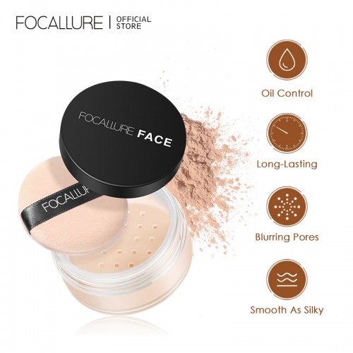 FOCALLURE Mineral Lightweight Loose Powder