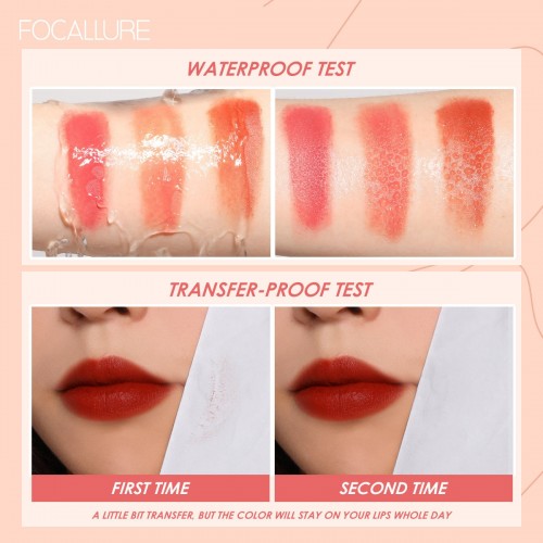 FOCALLURE Silky-smooth Velvet-matte Lip Cream