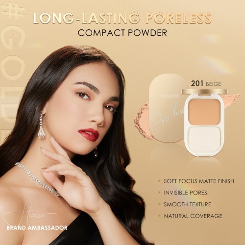 FOCALLURE Lasting Poreless Compact Powder