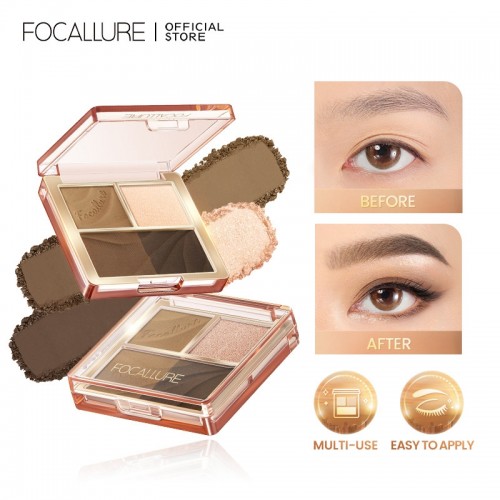 FOCALLURE Fluffy Eyebrow Eyeshadow Palette