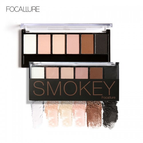 FOCALLURE 6 Colors Eyeshadow Palette