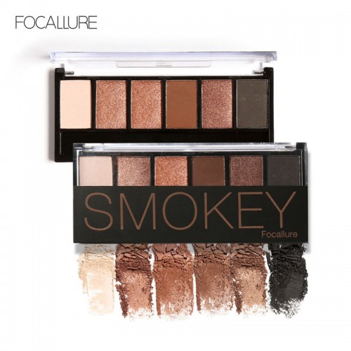 FOCALLURE 6 Colors Eyeshadow Palette