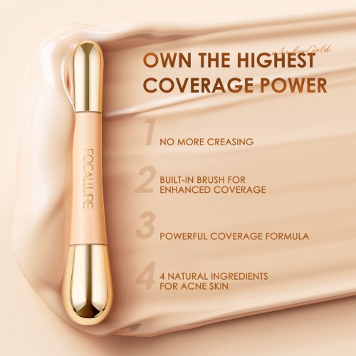 FOCALLURE High Coverage Skin-Like Concealer