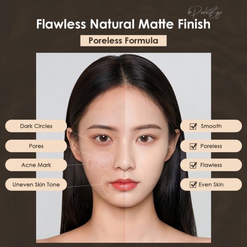 FOCALLURE Lasting Poreless Liquid Foundation