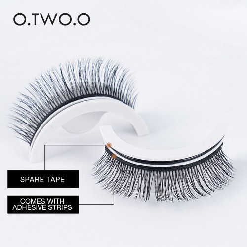 Self Adhesive Eyelashes, 1 Pair Reusable Self Adhesive Eyelashes And No Glue