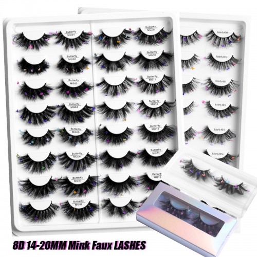 Glitter Lashes Dramatic Colored False Eyelashes Fairy Manga Decoration Eye Lashes For Halloween Christmas Cosplay Masquerade Makeup Lashes 1 Pair